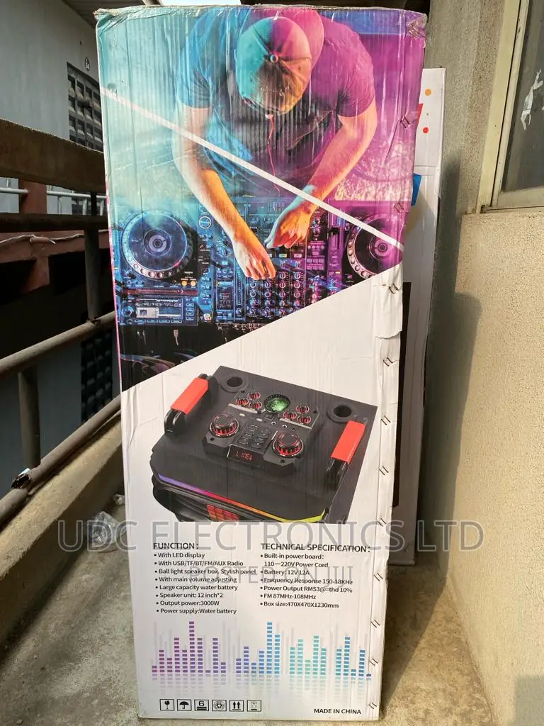 Super Mega Bass NDR-1226 Rechargeable Speaker
