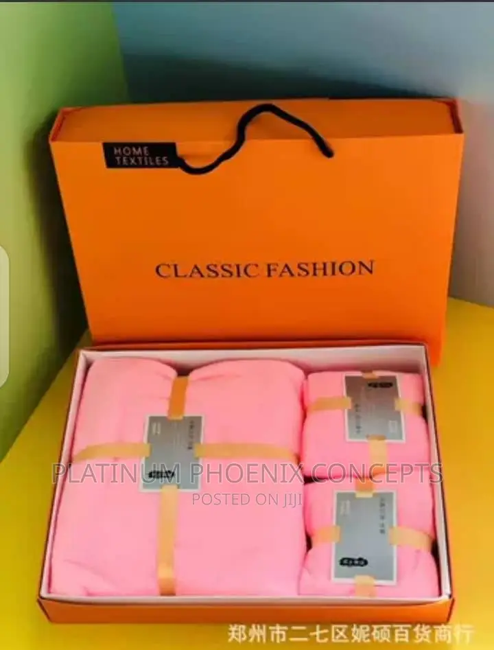 3in1 Cotton Towel With Carrier