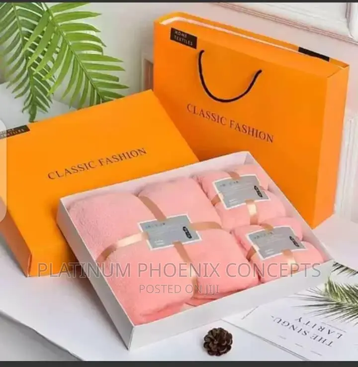 3in1 Cotton Towel With Carrier