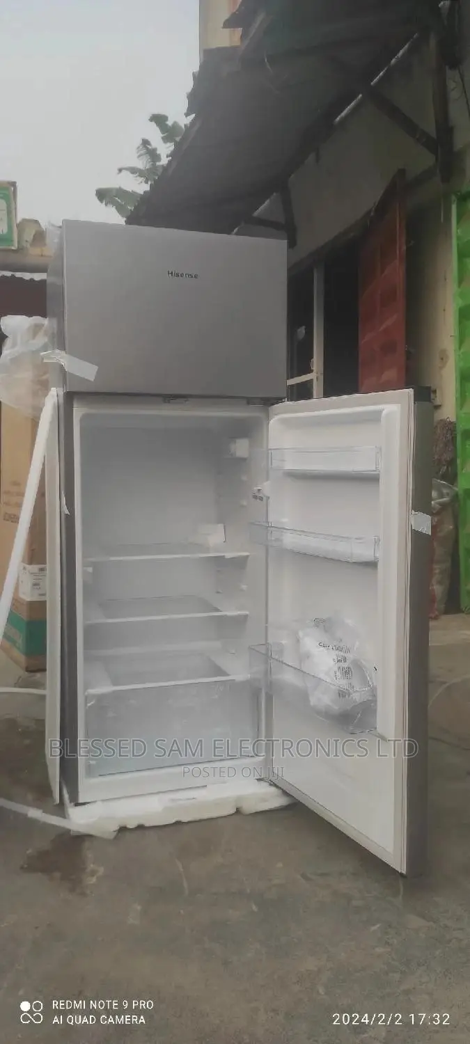 Hisense 205L Double Door Freezer Fridge Fast Freezing A++