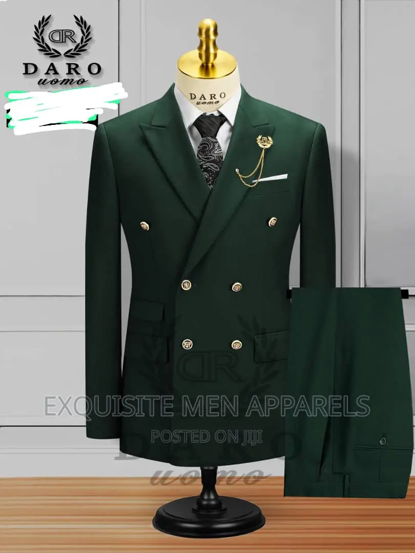 Quality Daro Turkish Double Breasted Men's Suit