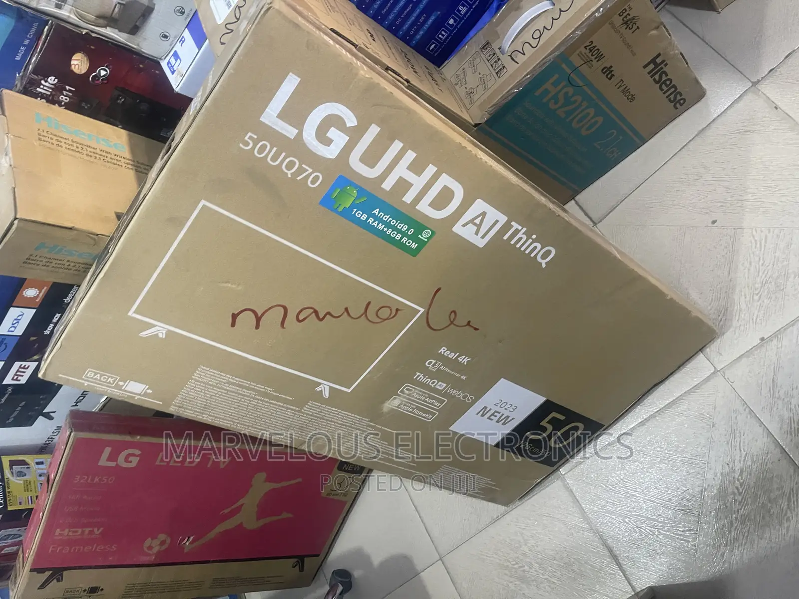 Brand New Full Hd Smart Bluetooth Framless 50inch Smart Tv