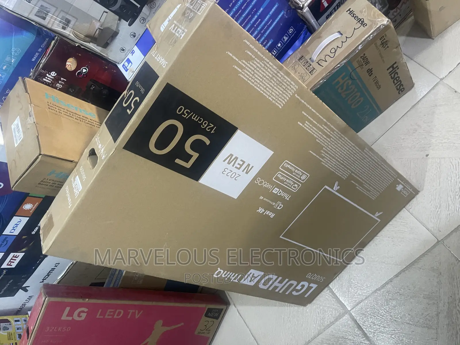 Brand New Full Hd Smart Bluetooth Framless 50inch Smart Tv