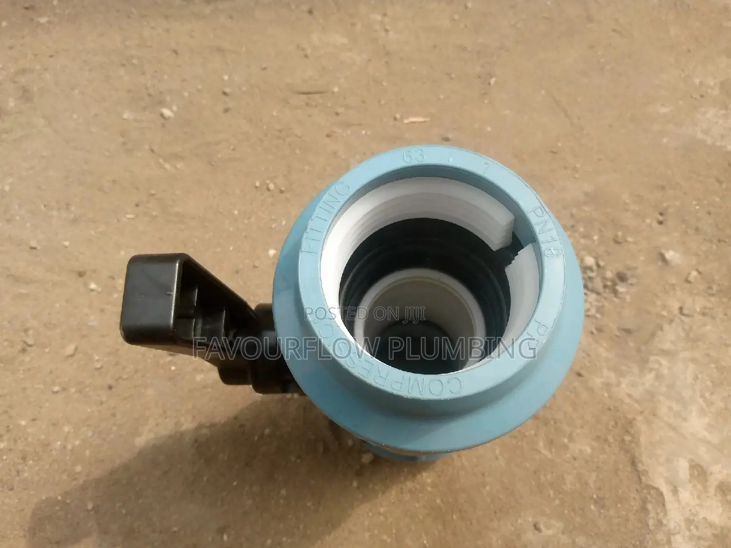 63mm Compression/ Mechanical "HDPE" Valve