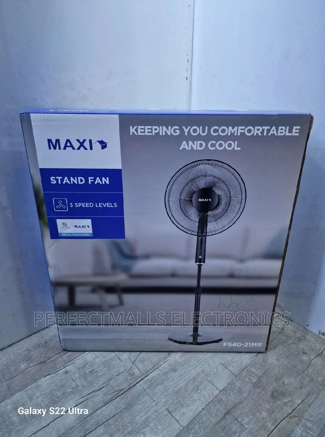 16" Maxi Standing Fan FAN 40-21mr