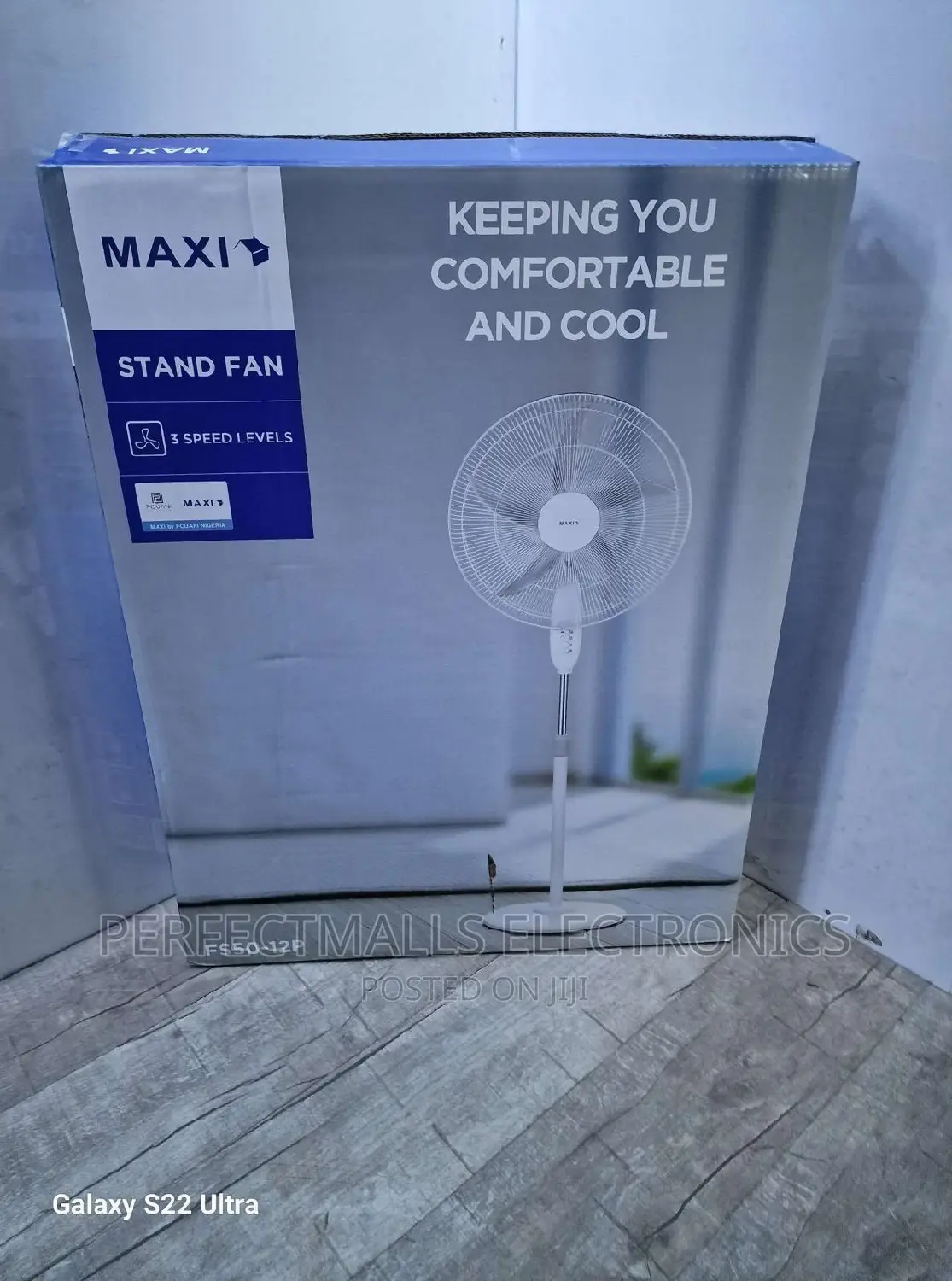 20" Maxi Standing Fan FAN 50-12p