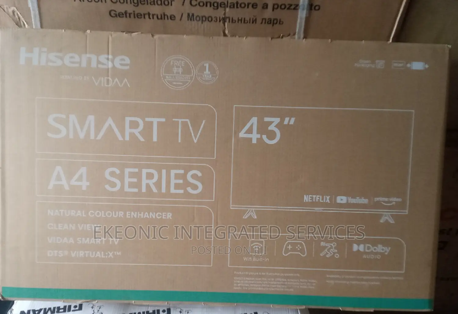 Hisense 43 Inches Smart TV