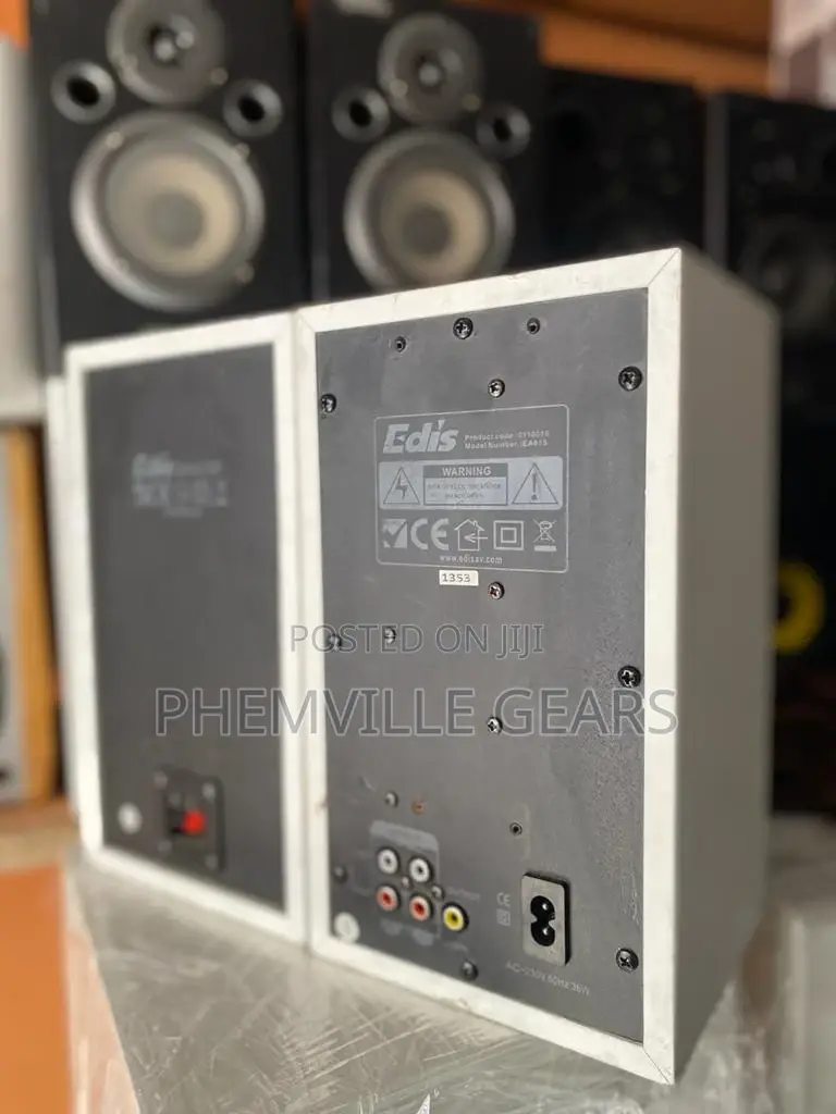 Quality Uk Used Edis Monitor Speakers.