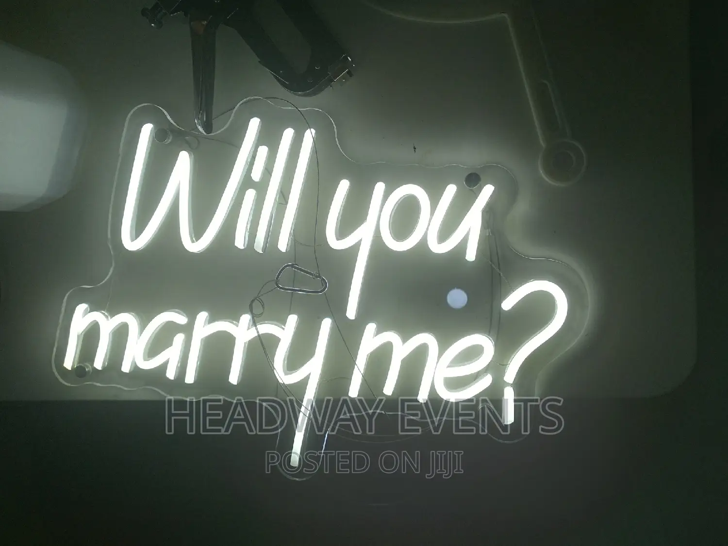 Valentine, Will You Marry Me Marriage Proposal Decoration