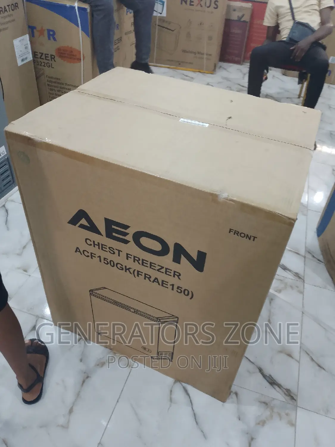 Brand New Aeon 150l Chest Freezer Acf150gk