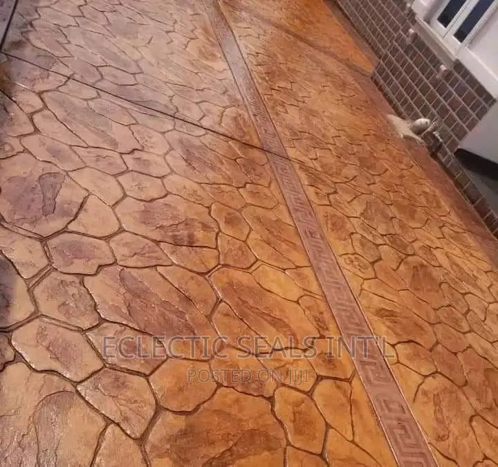 Stamped Concrete Floor Design