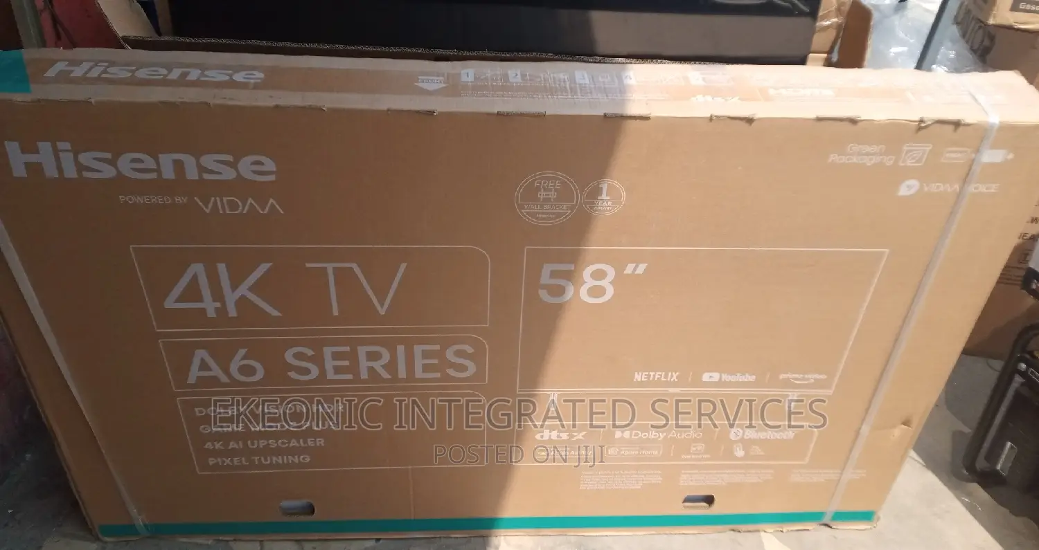 Hisense 58 Inches Smart TV
