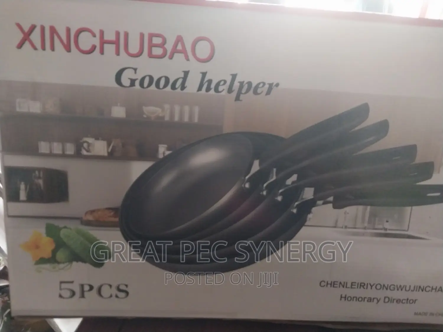 5 Sets of Quality Non Stick Fry Pan - Good Helper