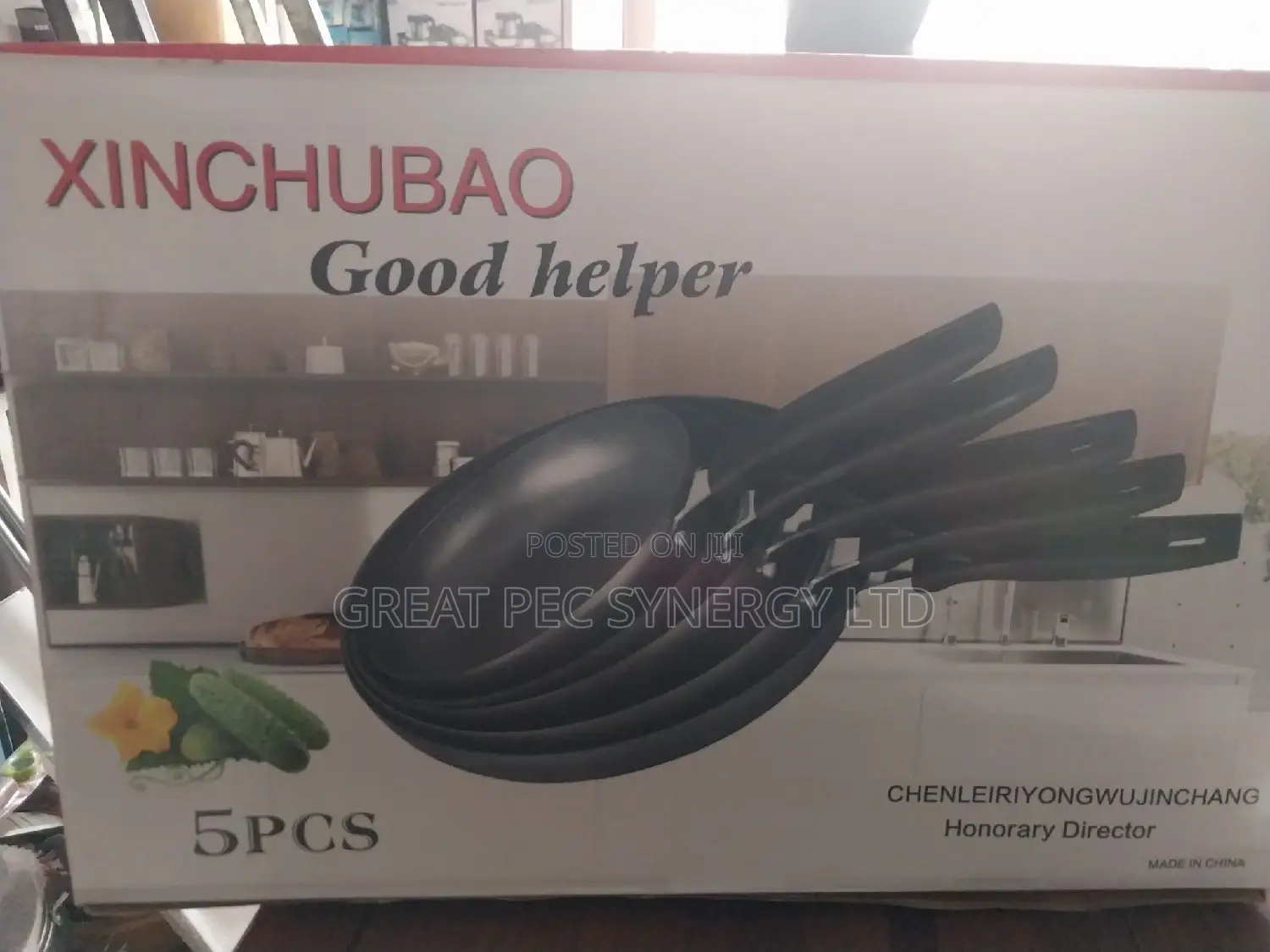 5 Sets of Quality Non Stick Fry Pan - Good Helper