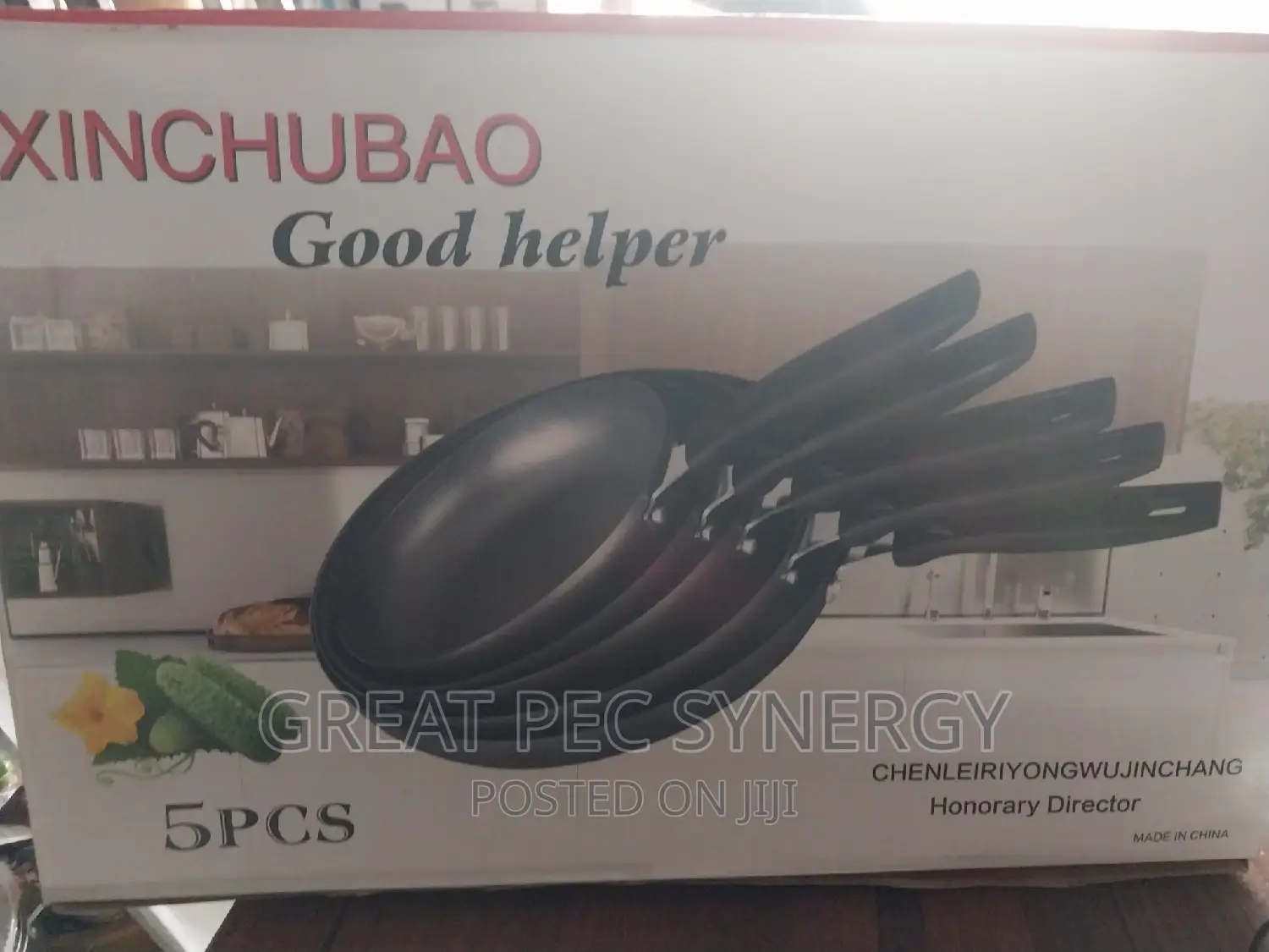 5 Sets of Quality Non Stick Fry Pan - Good Helper