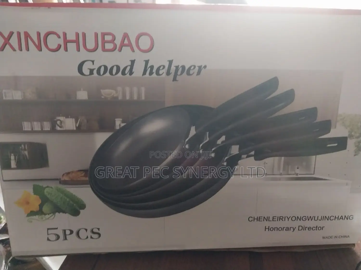 5 Sets of Quality Non Stick Fry Pan - Good Helper