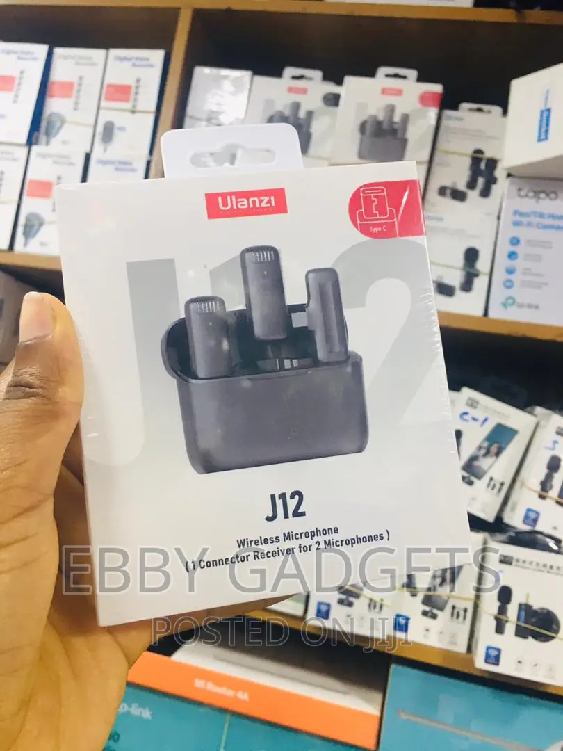 Ulanzi J12 Dual Wireless Lavalier Microphone