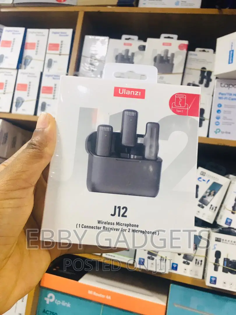 Ulanzi J12 Dual Wireless Lavalier Microphone