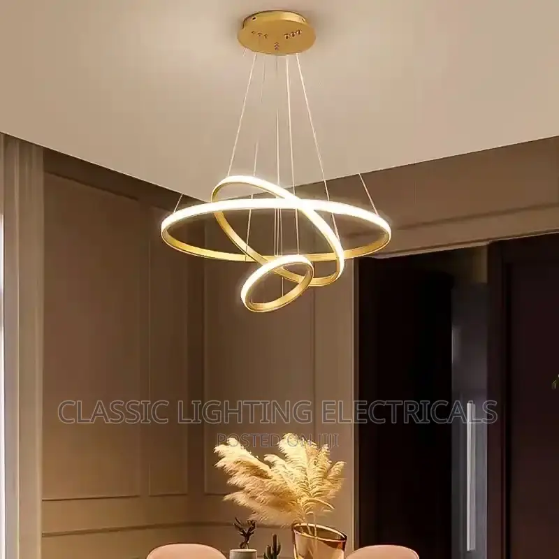 Led Living Room Lustre Pendant Lighting Fixture Chandelier