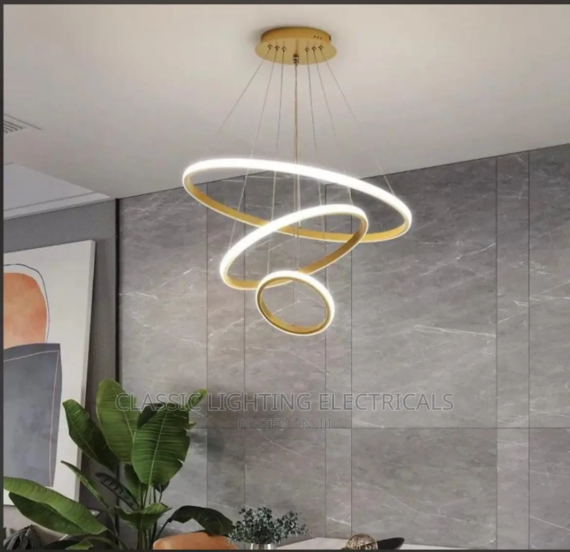 Led Living Room Lustre Pendant Lighting Fixture Chandelier