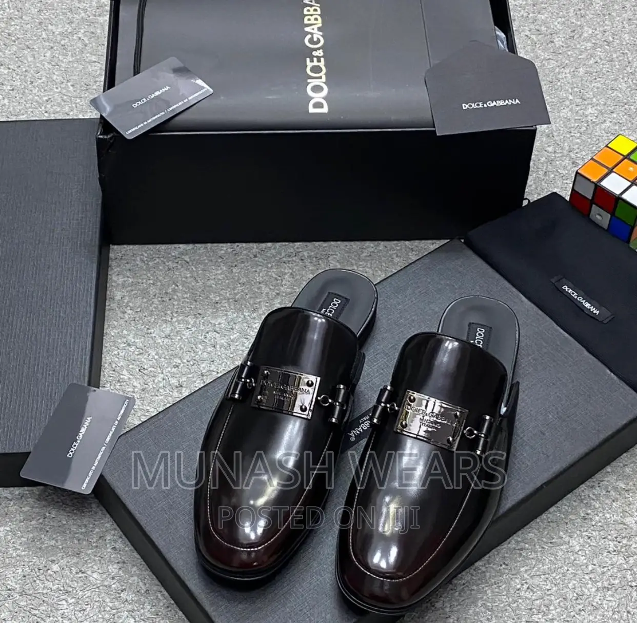 Luxury Dolce GABANNA Half Shoe