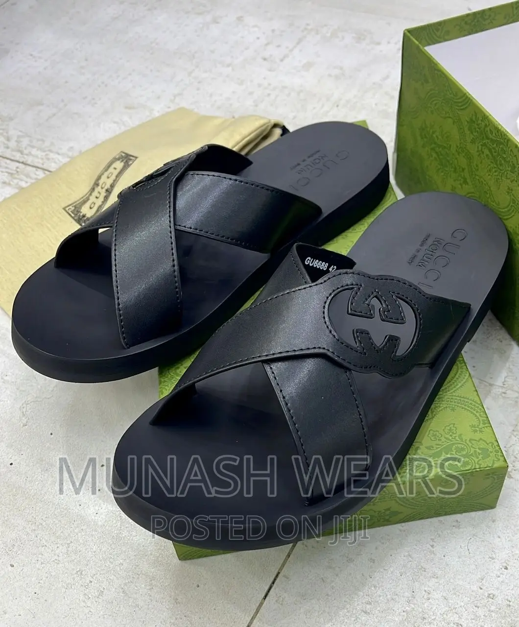 Luxury Gucci Signature Slipers