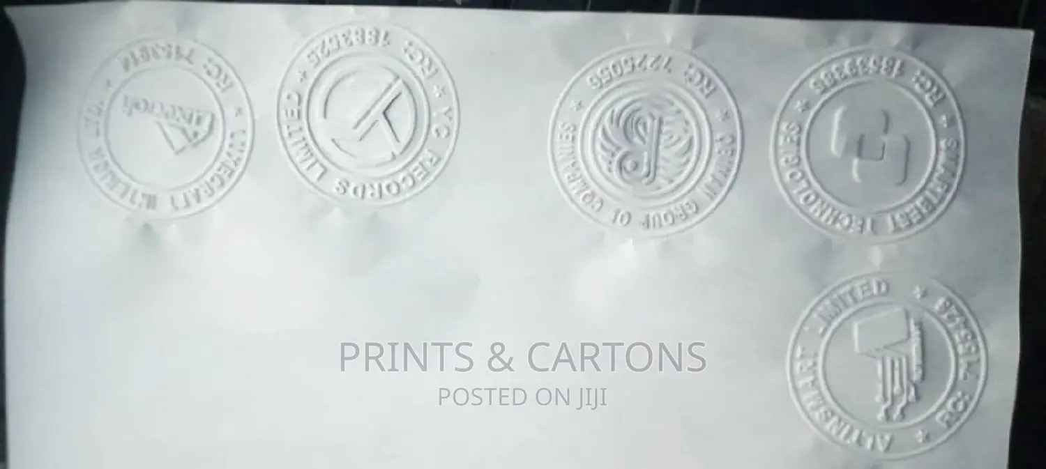 Company Seal for Your Company Product