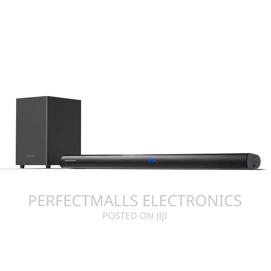 Hisense HS212 2.1ch 120W Soundbar With Wireless Subwoofer