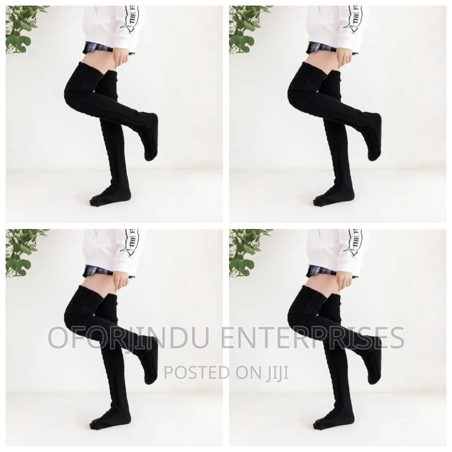 Winter Warm Long Socks Knit Thick Stockings Original