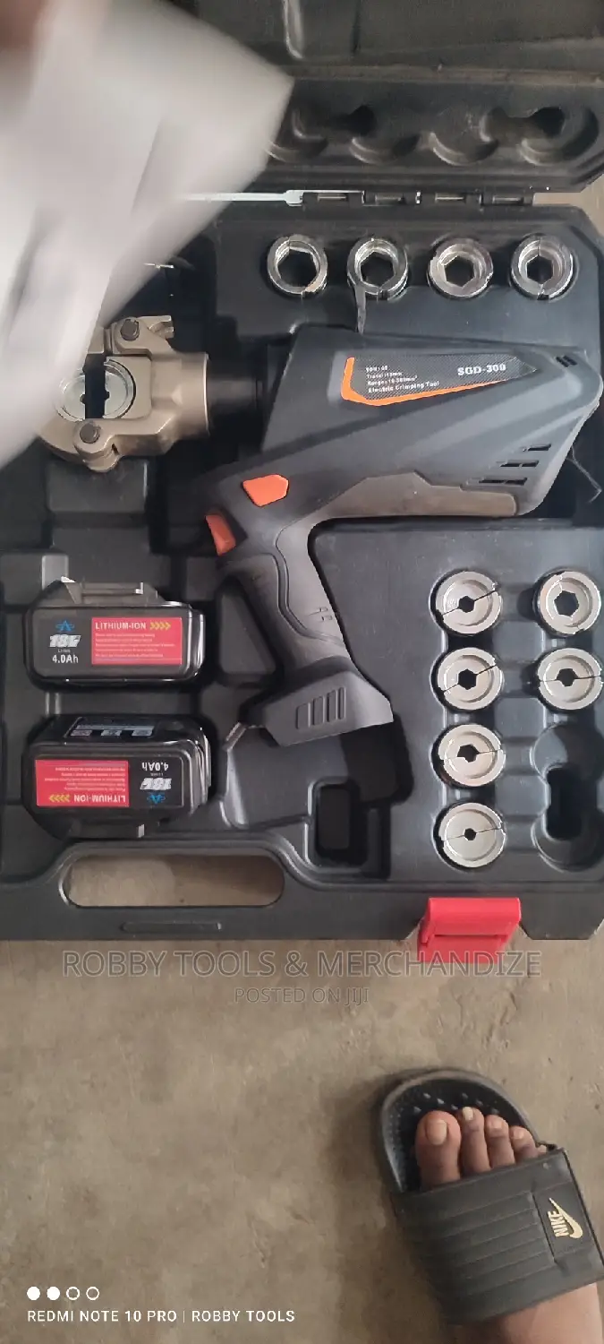 Electric Cordless Crimping Tools SDG 300 (Cable Lug)
