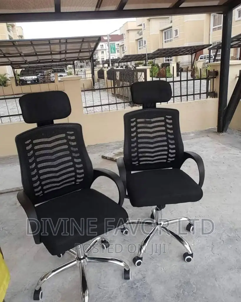 Office Chair Swivel With Headrest for Immediate Delivery.