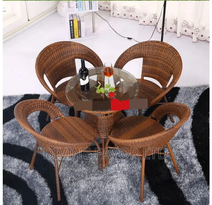Rattan Outdoor Set for Hotels and Restaurants