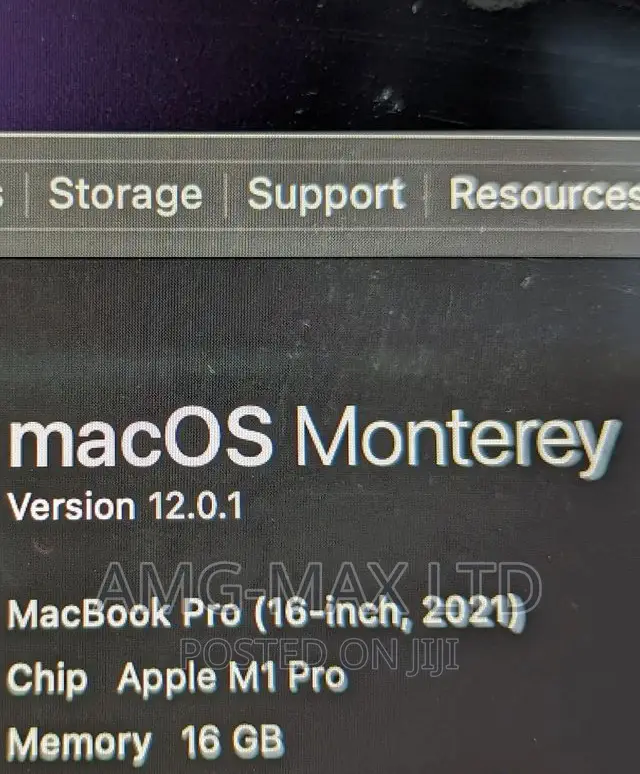 Laptop Apple MacBook Pro 2021 M1 16GB Apple M1 Pro SSD 512GB