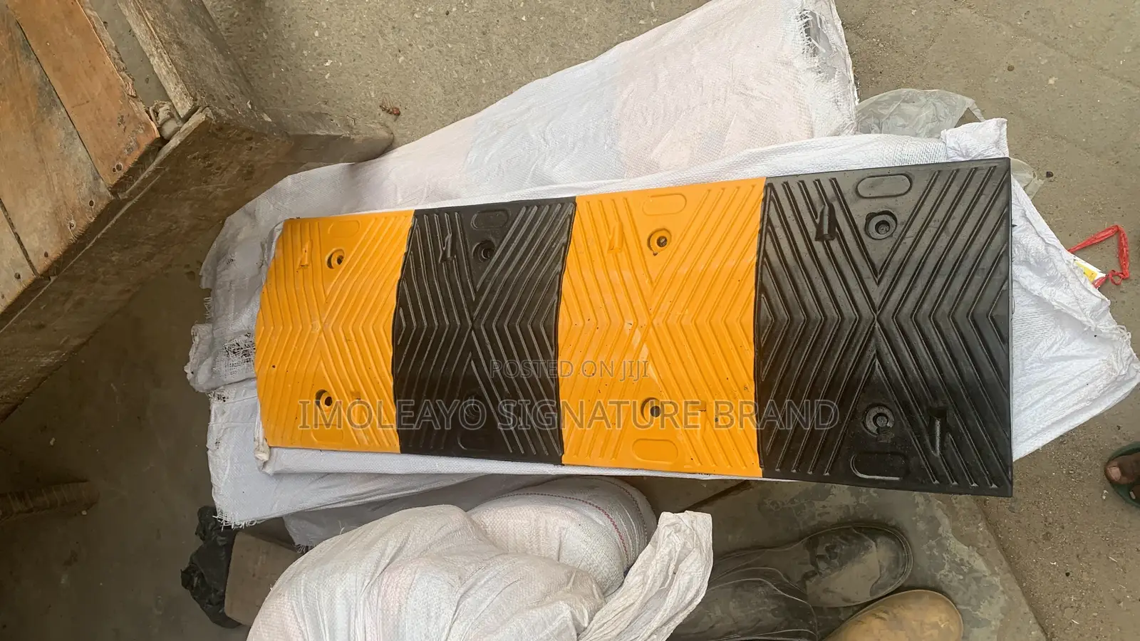 50mm Safety Rubber Speed Bump