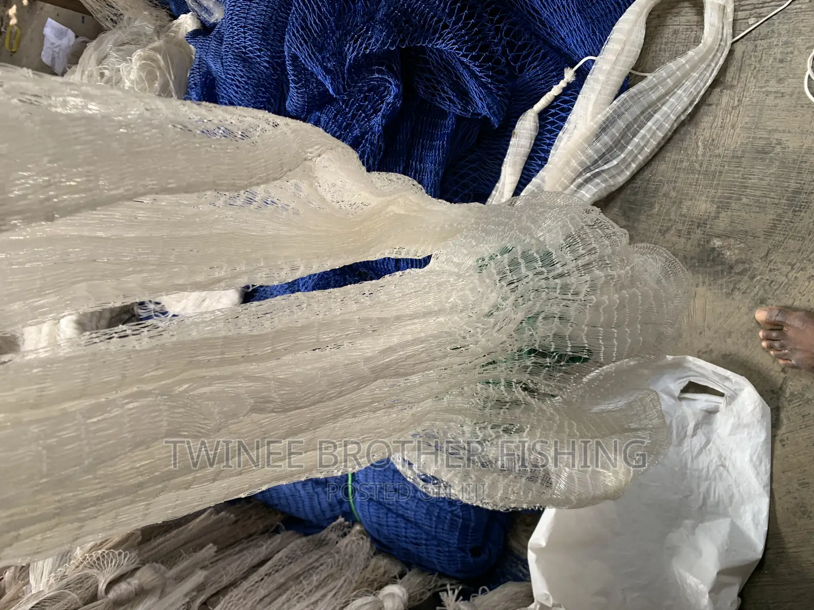 Casting Net for Fishing the Rivers