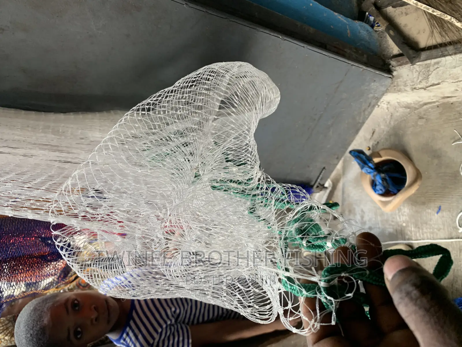 Casting Net for Fishing the Rivers