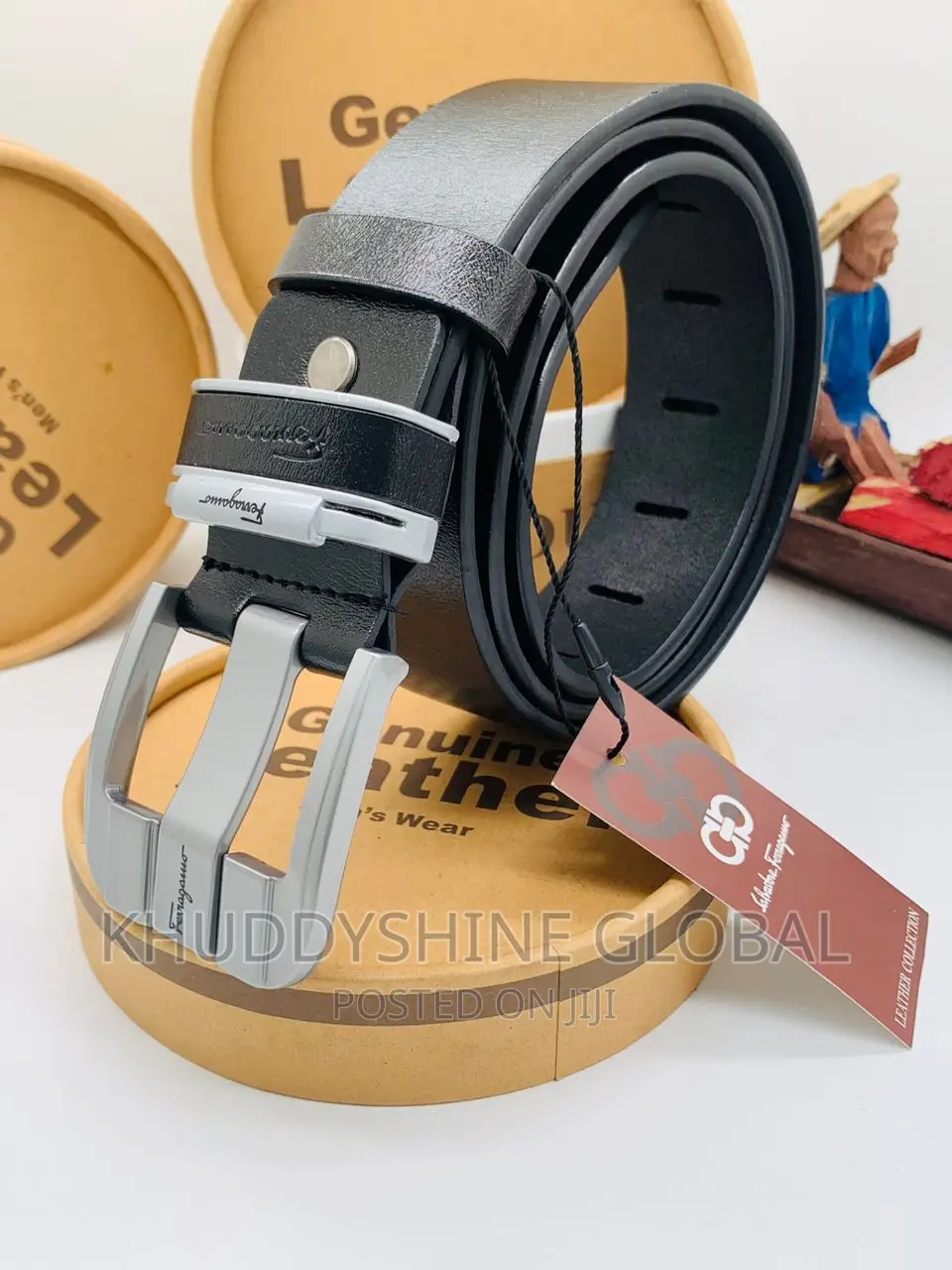 Men's Belt Leather Original With Packs
