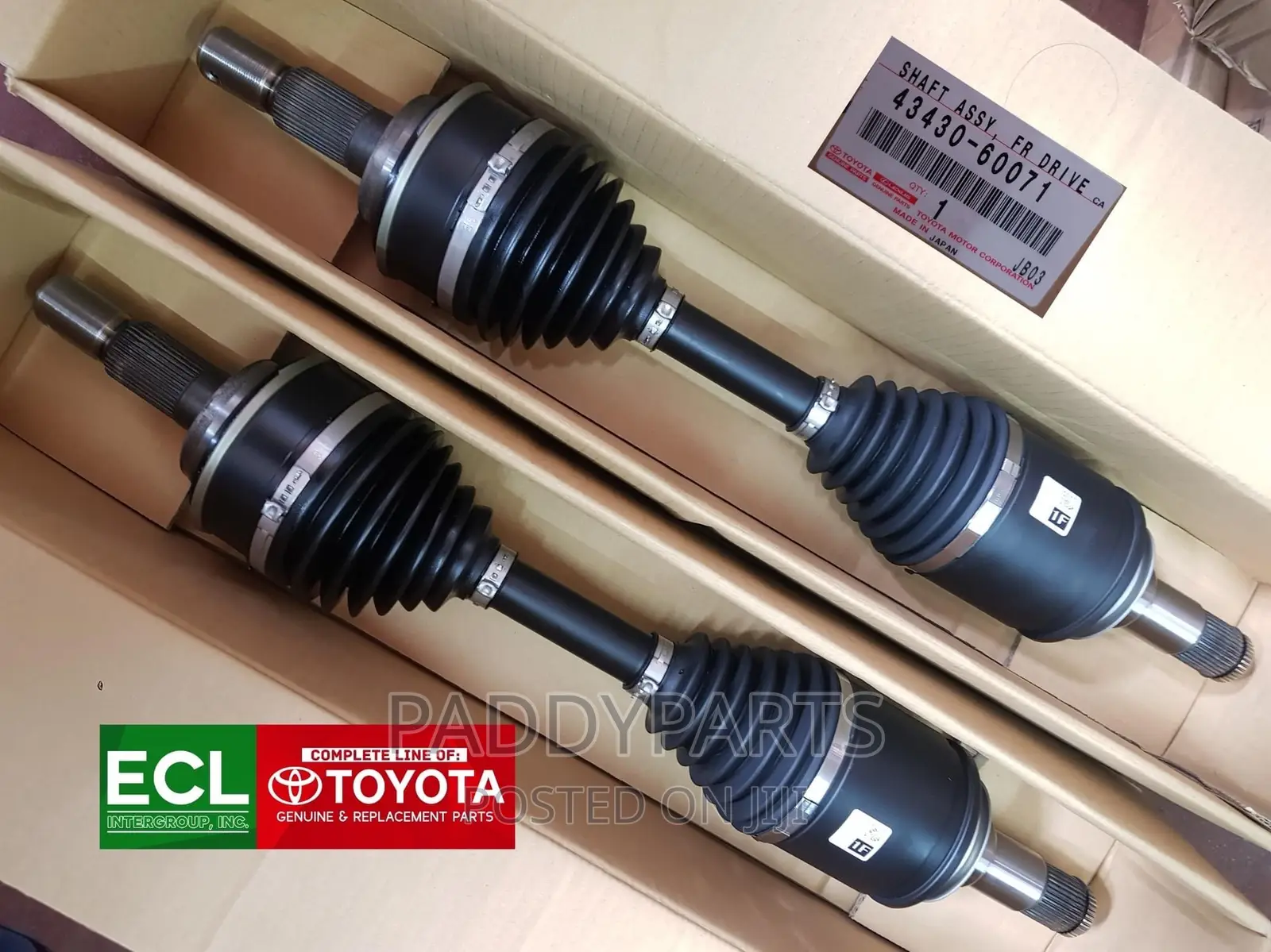 Land Cruiser V8 Complete Drive Shaft