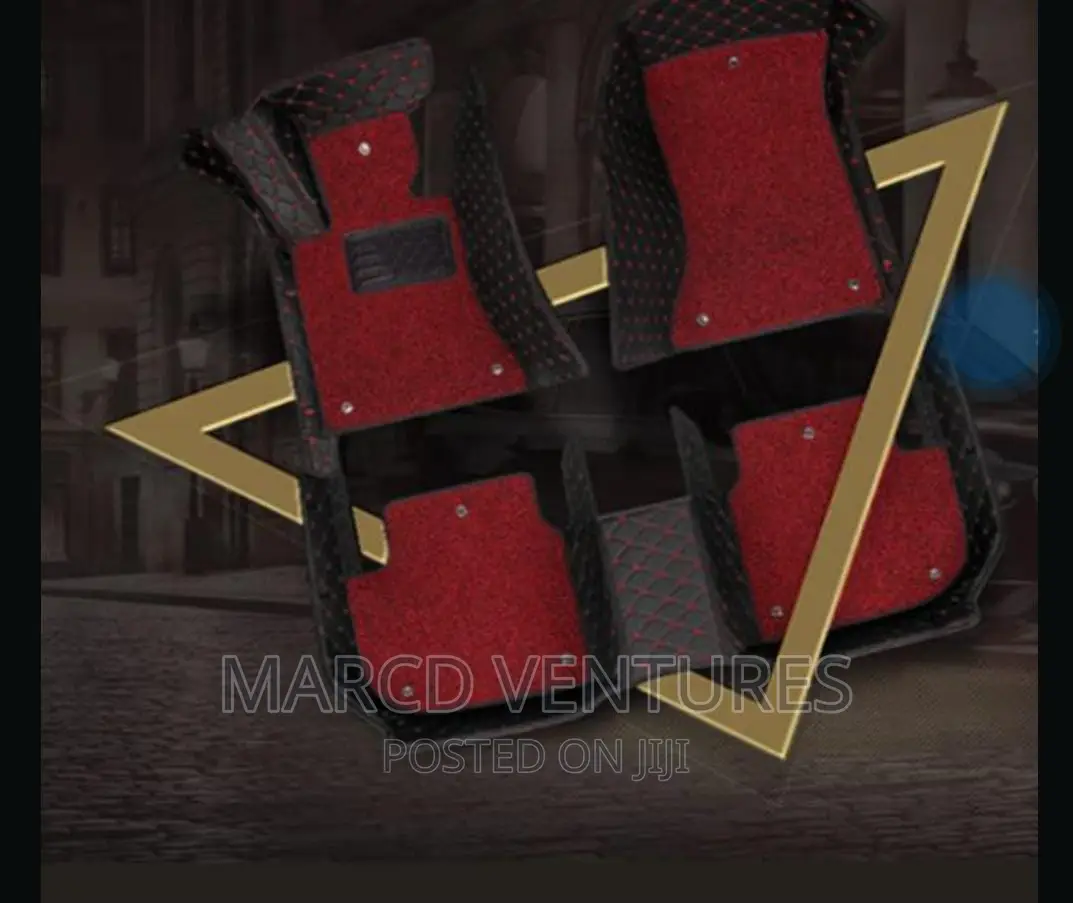 3layer- Double Fully Surounded Customize Floor Mats.