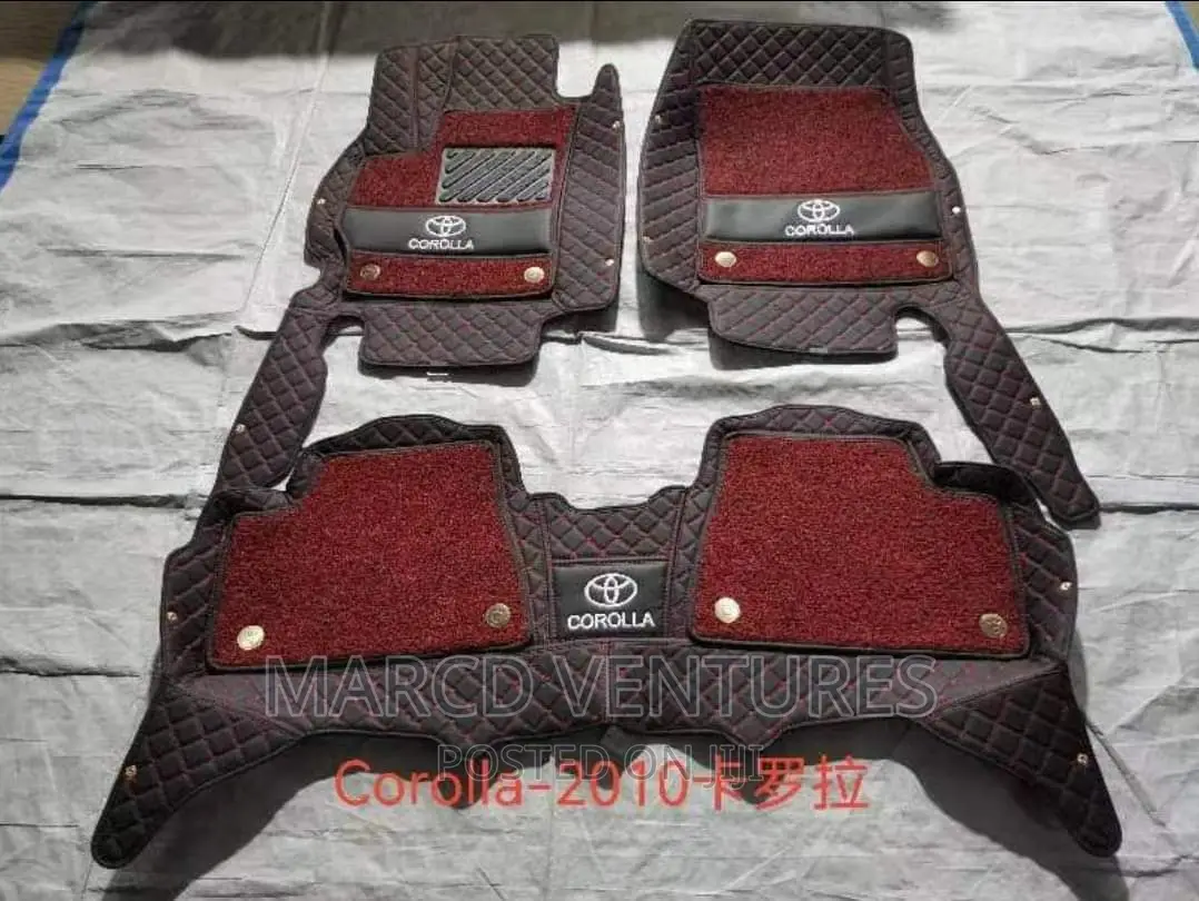 3layer- Double Fully Surounded Customize Floor Mats.