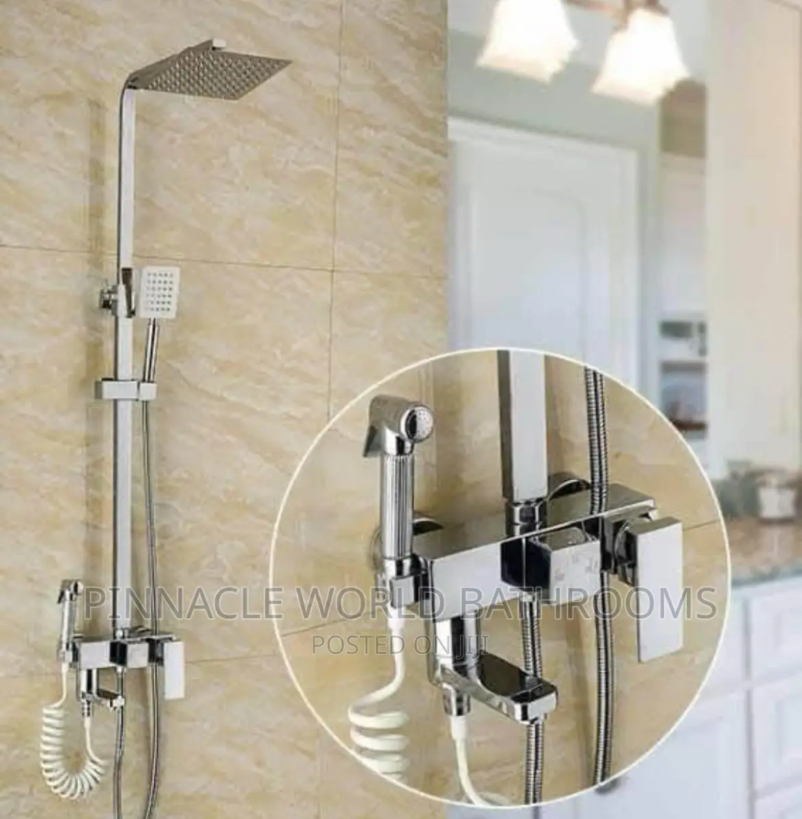 England Standing Shower Set