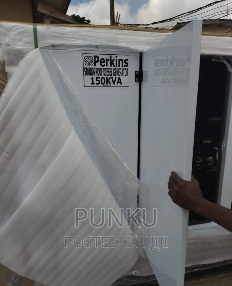 150 Kva Perkins Power Silence Generator Alternator 100%
