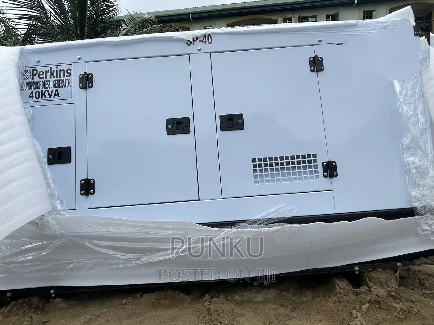 40 Kva Perkins Power Generator With Original Copper Engine