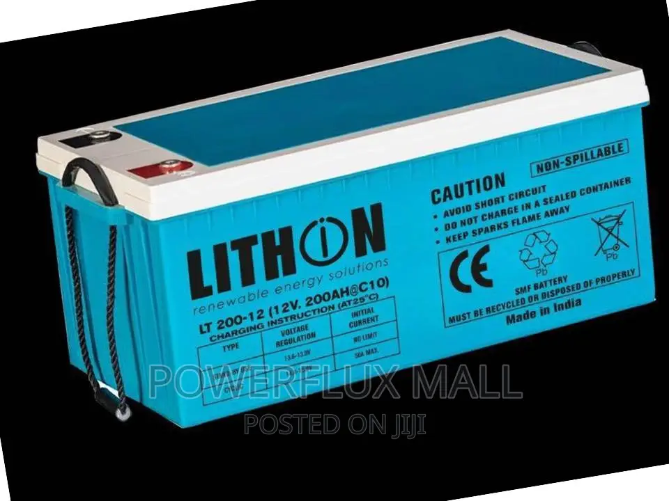 LITHION 200ah Lithion Maintenance Free Battery