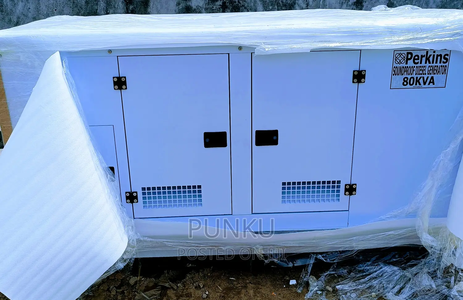 Sp 80 Kva Perkins Diesel Generator 100% Copper