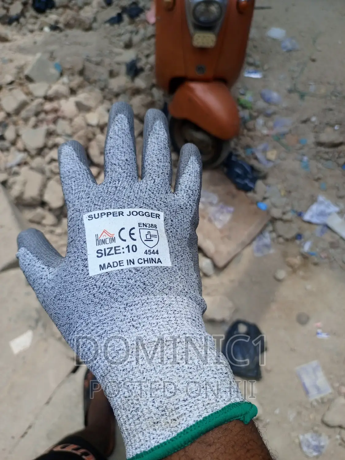 Safety Jagger Anticult Glove