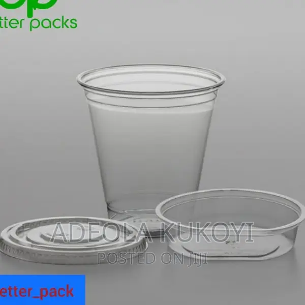 1000pcs of 16oz/500ml Parfait Plastic Cup With Inner Cup