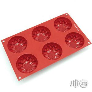 6-Cavity Sunflower Silicone Mold