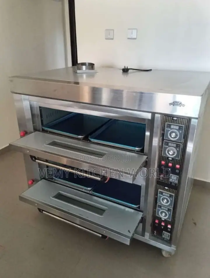 Gas And Electric Oven 4 Trays