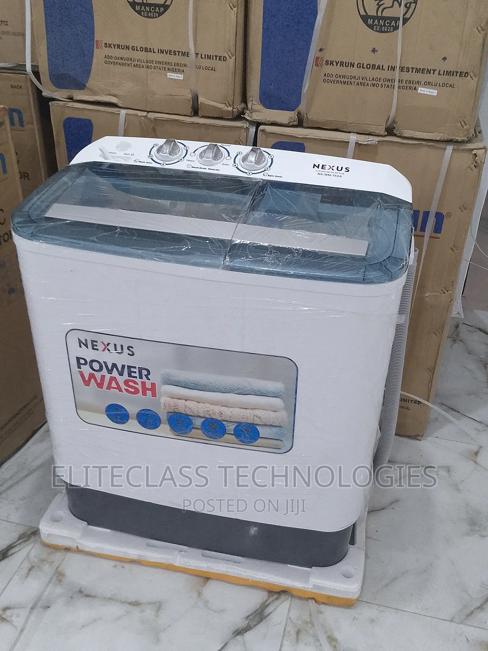 Nexus NX-WM-75SA Twin-Tub Washing Machine